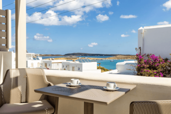 deluxe δίκλινο δωμάτιο με μπαλκόνι