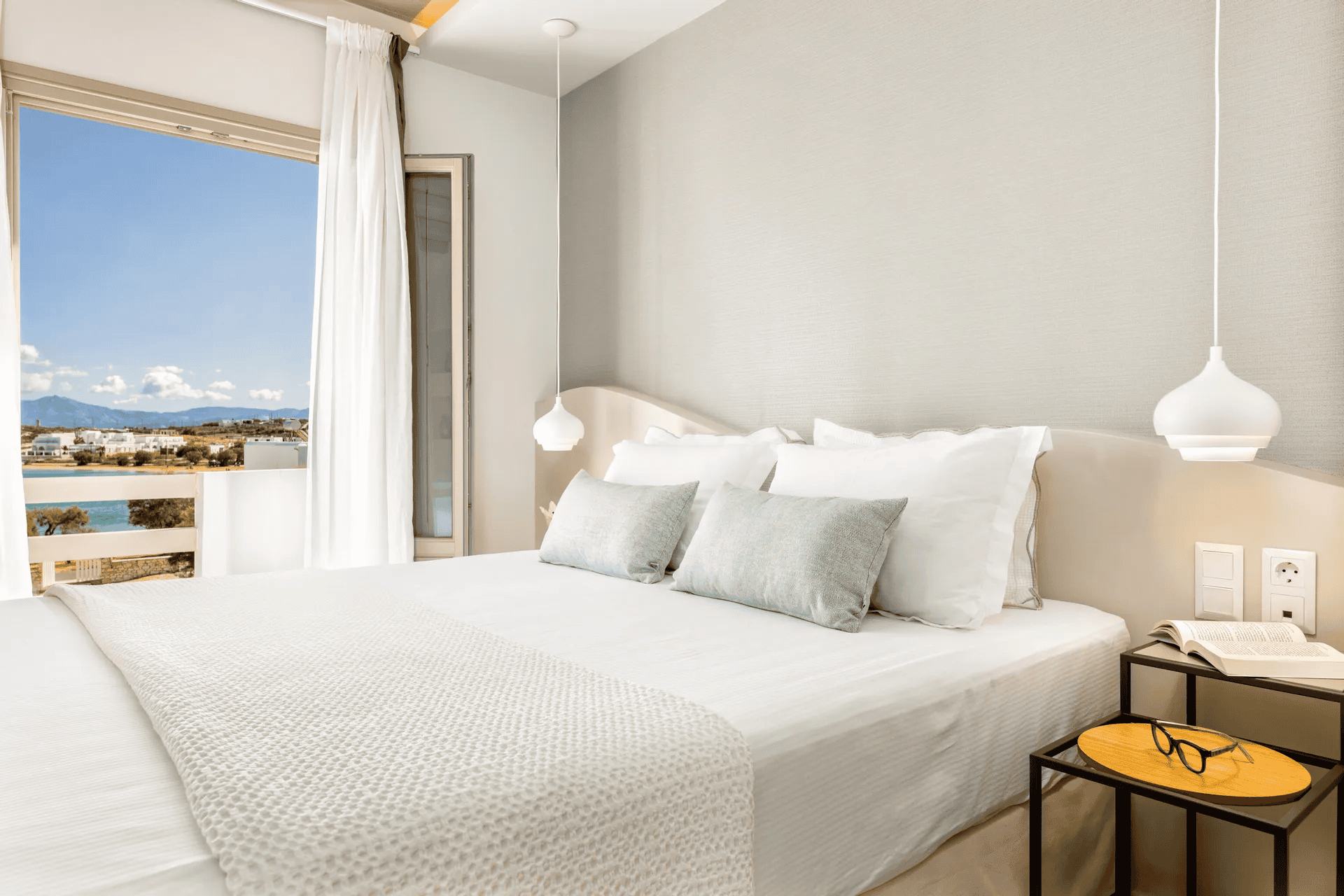 δωμάτιο με θέα στην Πάρο