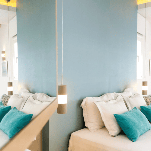 details in hotel room