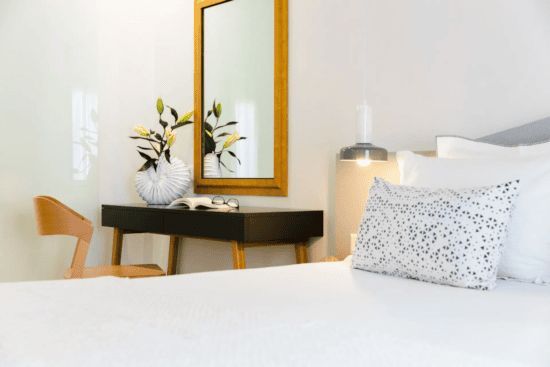 διακόσμηση δωματίου ξενοδοχείου