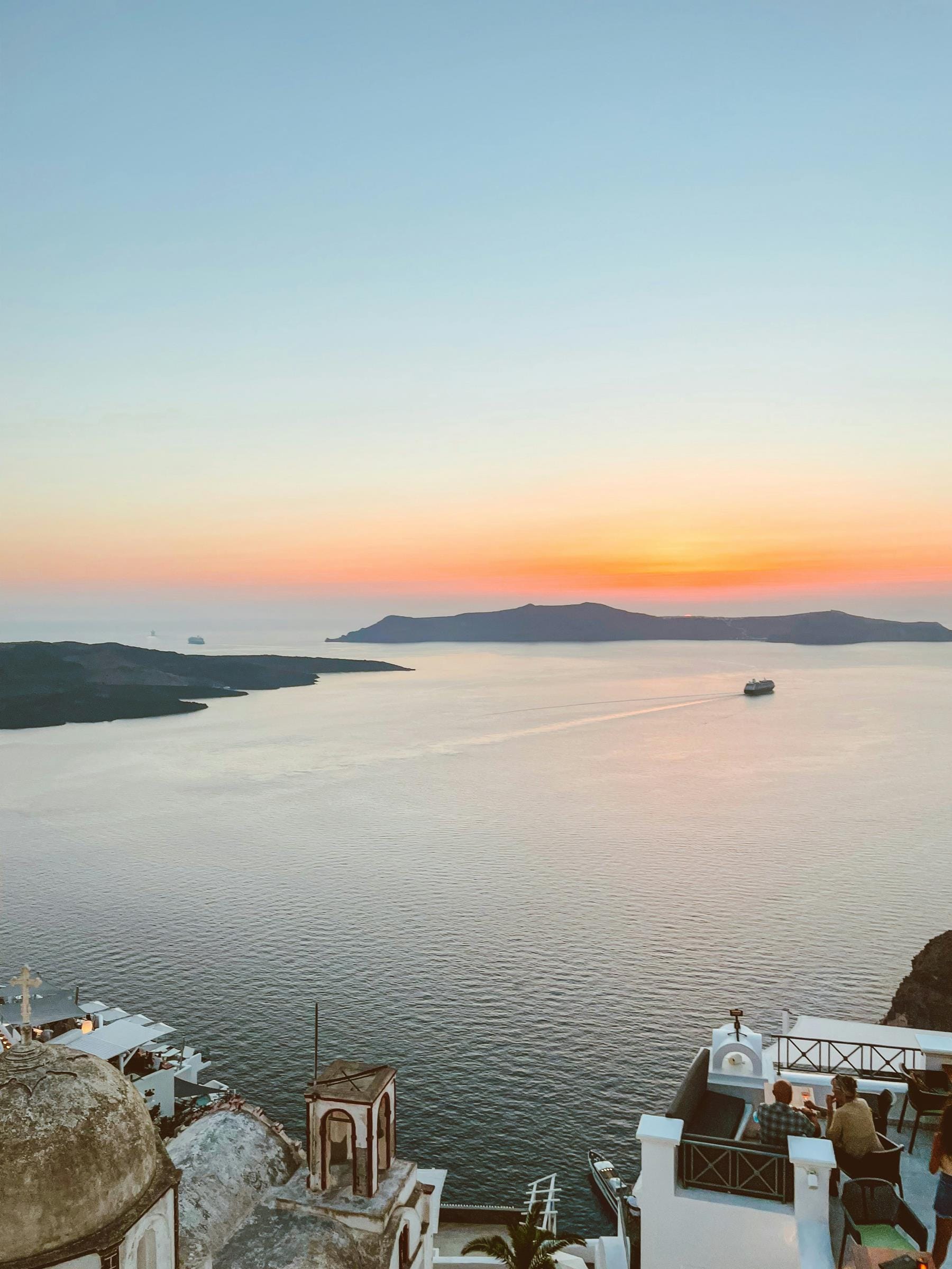 view from santorini