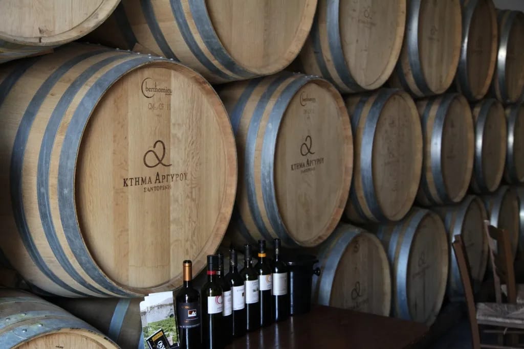 βαρέλια κρασί
