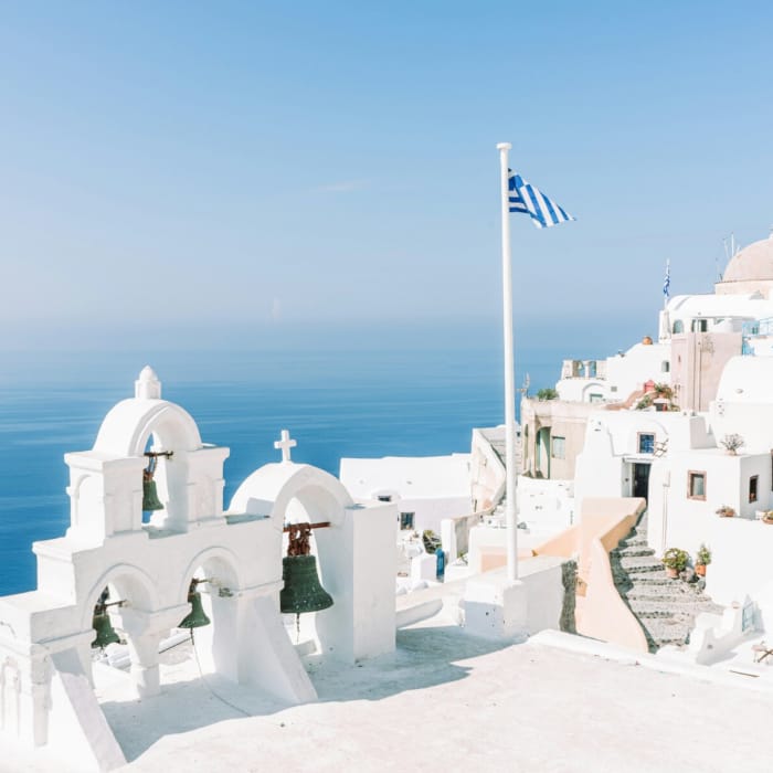 Οία σαντορίνη, καμπαναριό