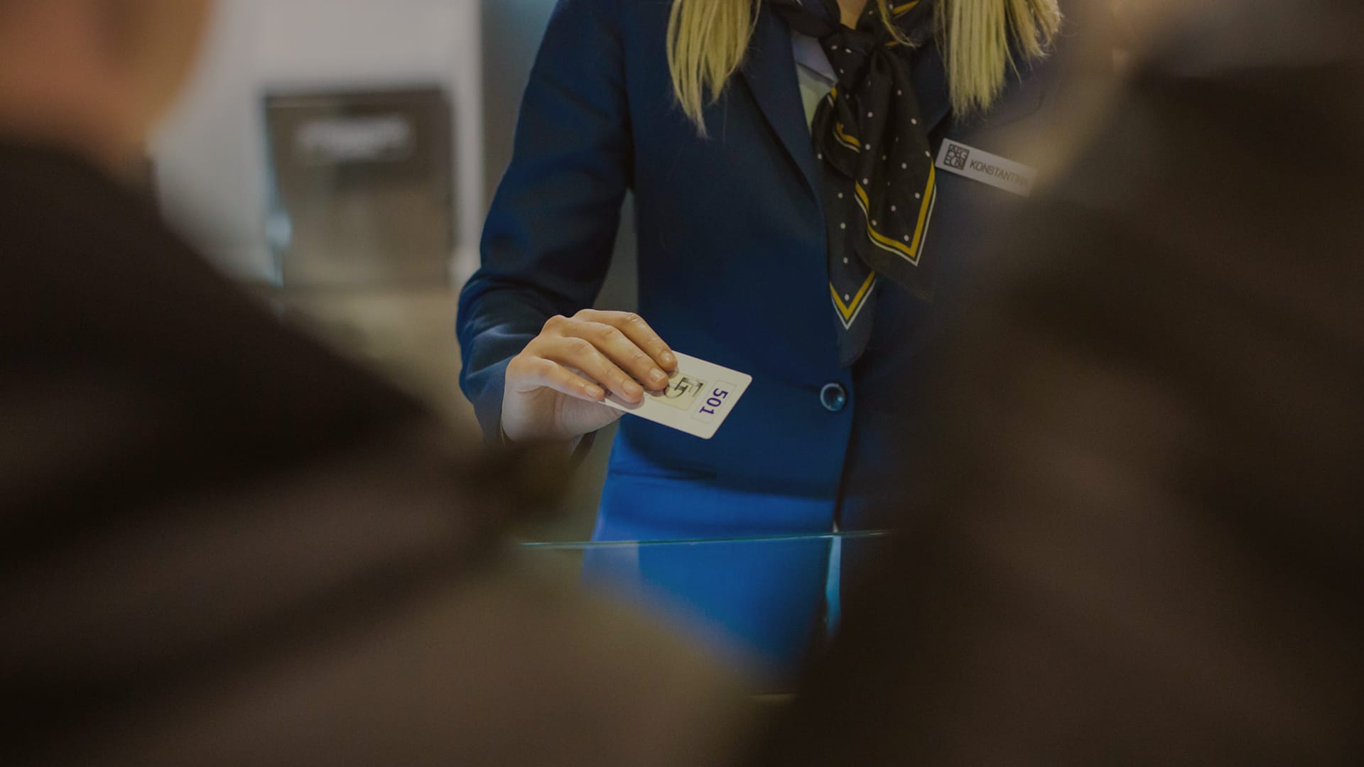 a person holding a piece of paper