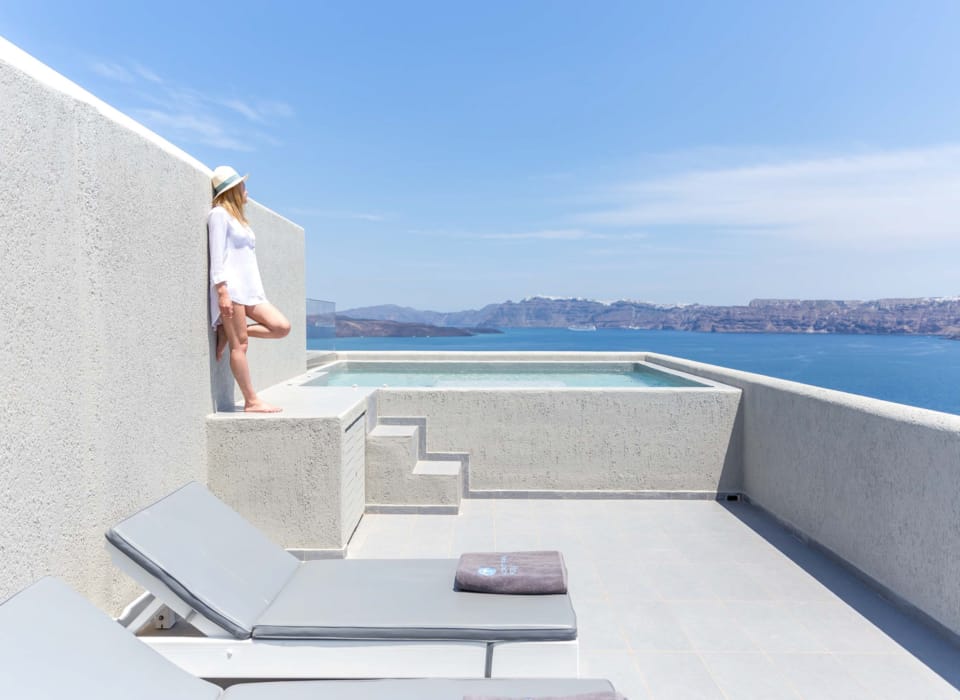 a person standing on a boat