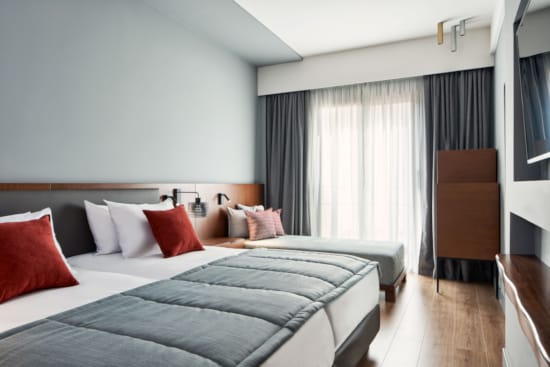 a person lying on a bed