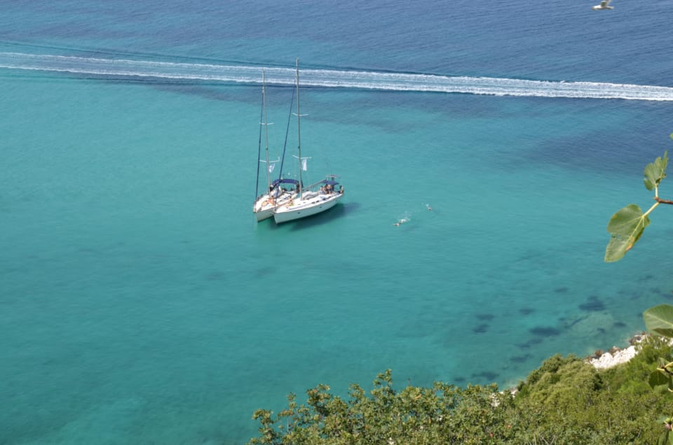 a boat in the water