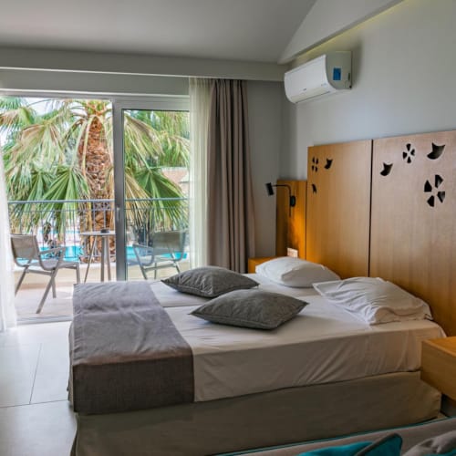 decoration in hotel room