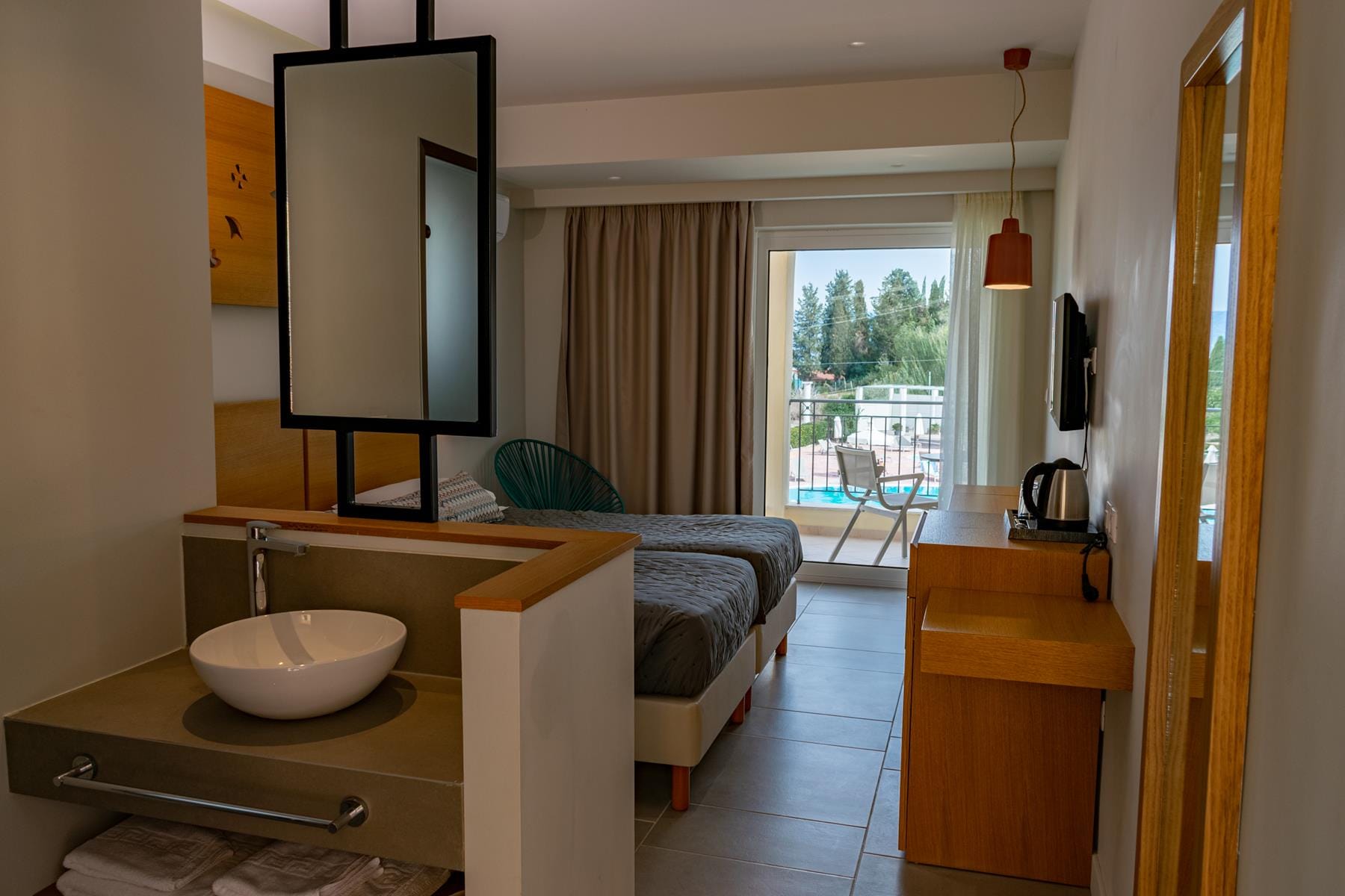 μπάνιο ξενοδοχείου στην Κέρκυρα