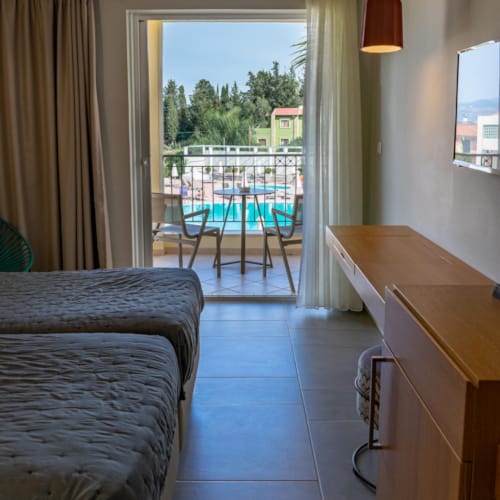 studio with view in Corfu