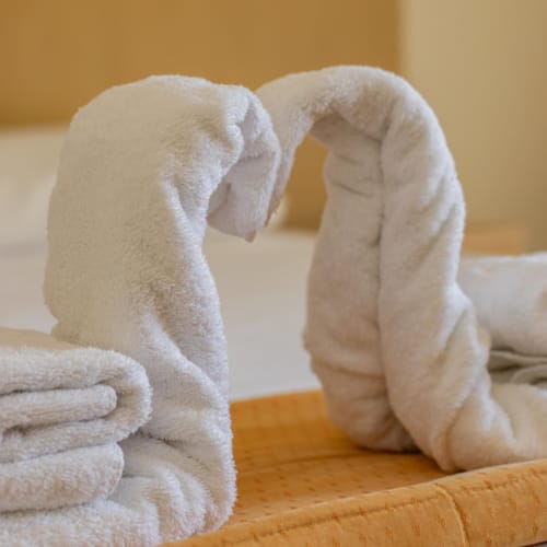a group of towels