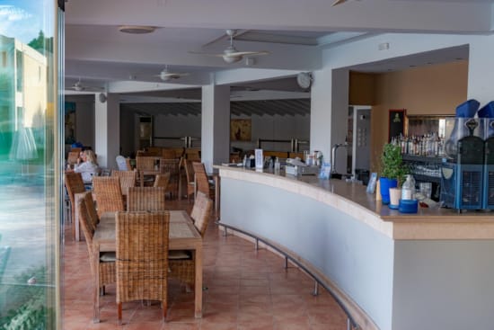 hotel with bar in Corfu
