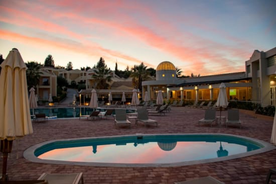 hotel pool Olympion Village