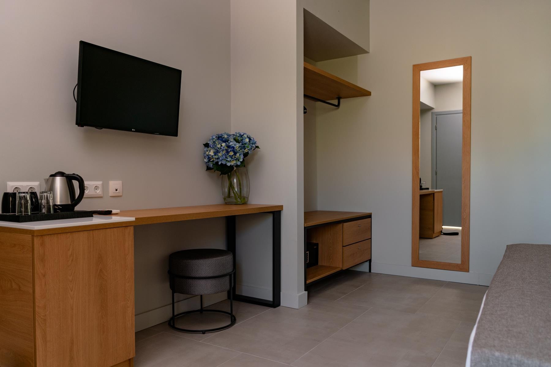 decoration in hotel room