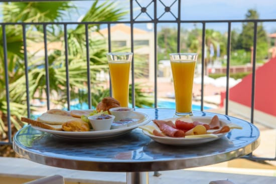 breakfast in Corfu