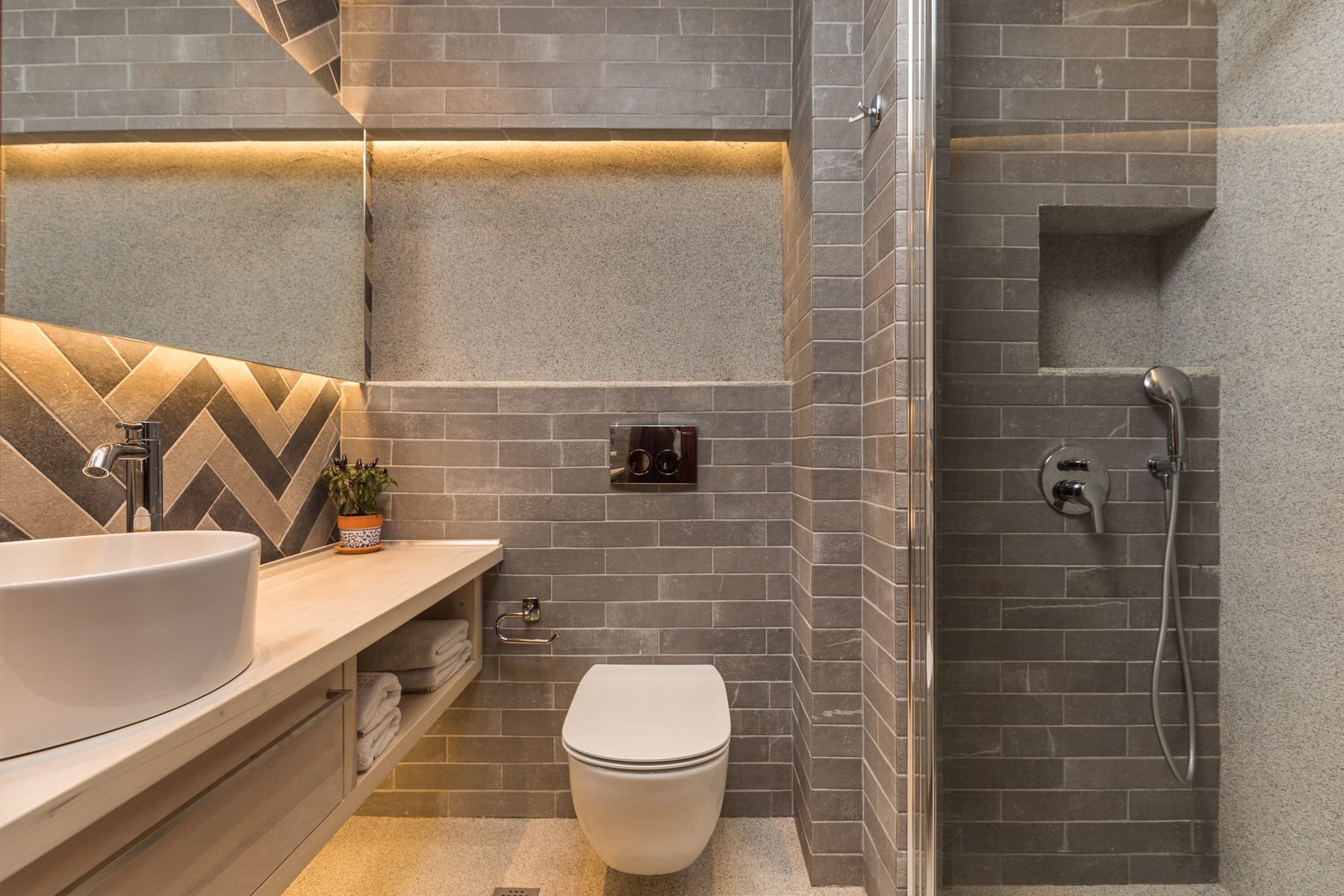 a bathroom with a toilet and sink