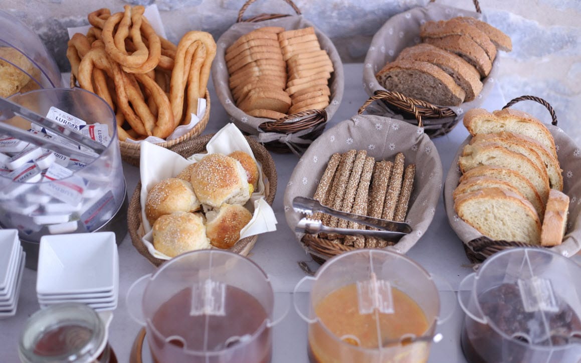 a table full of pastries