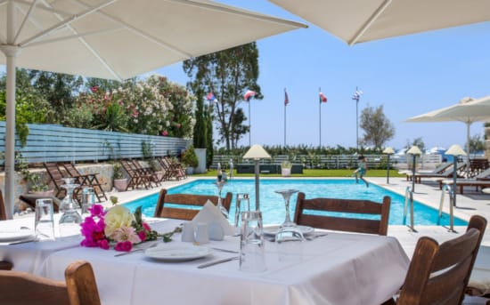 a table with chairs and tables