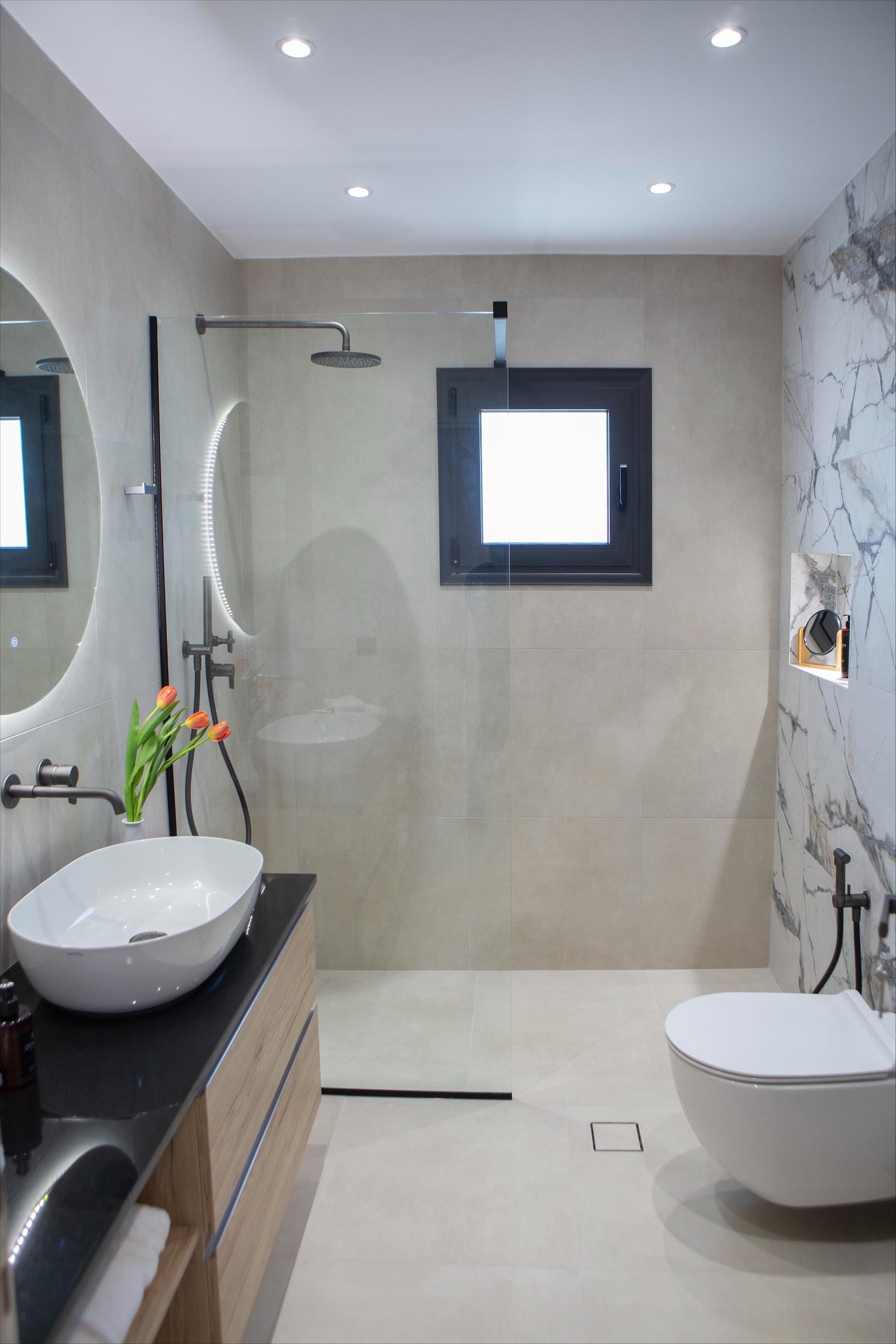 a bathroom with a sink and a toilet