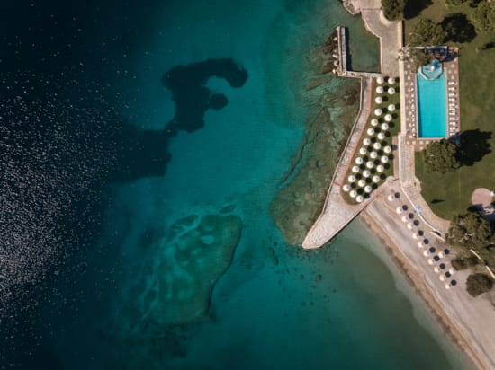 aerial view of a city