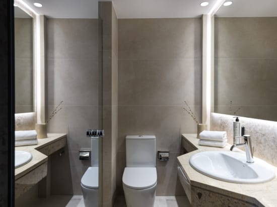 a bathroom with a sink toilet and a bathtub