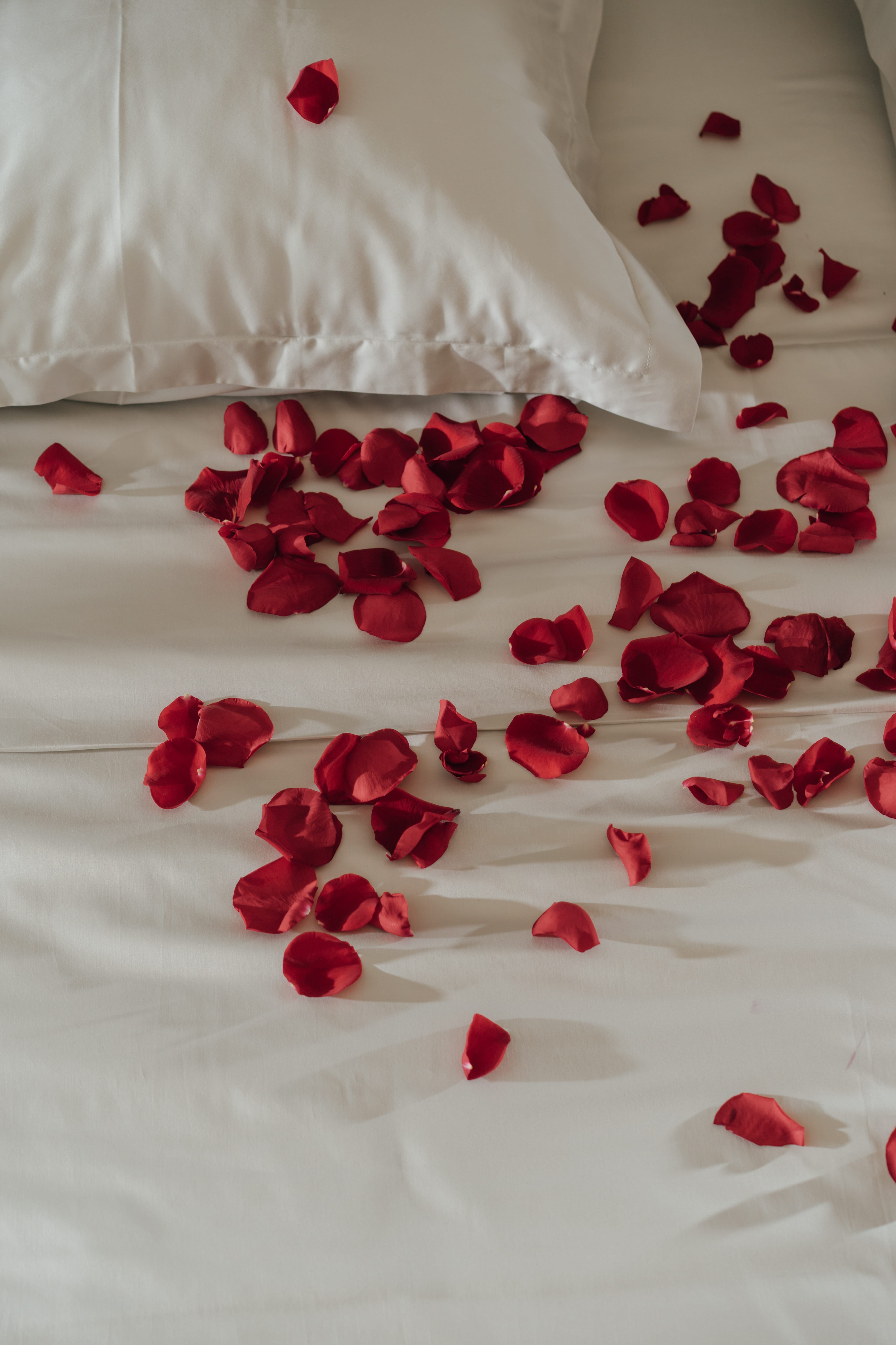 a white shirt with red flowers