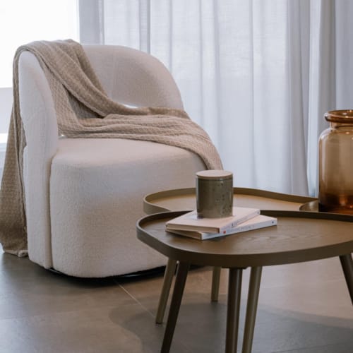 a chair and a table