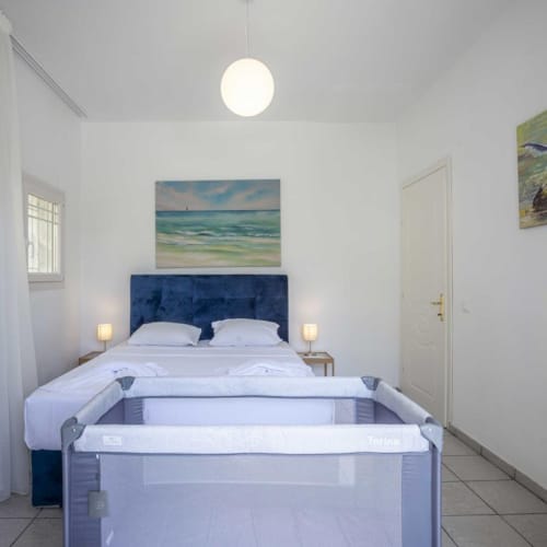 two beds in a room