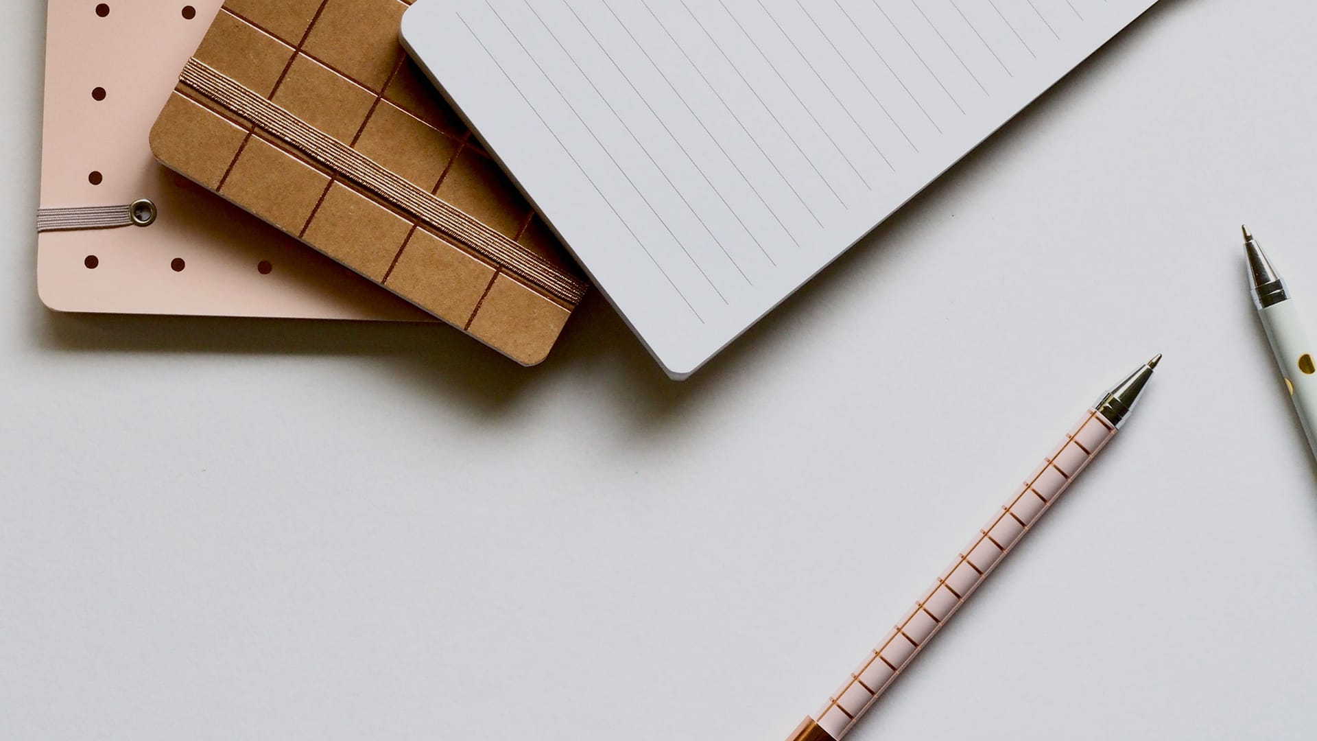 a few pieces of paper