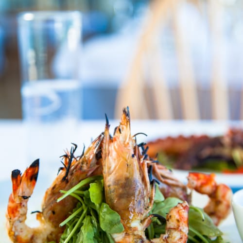 a plate of food