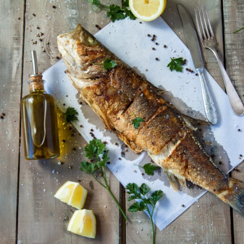 a plate of food