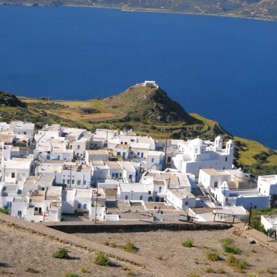 a city on a hill by the water