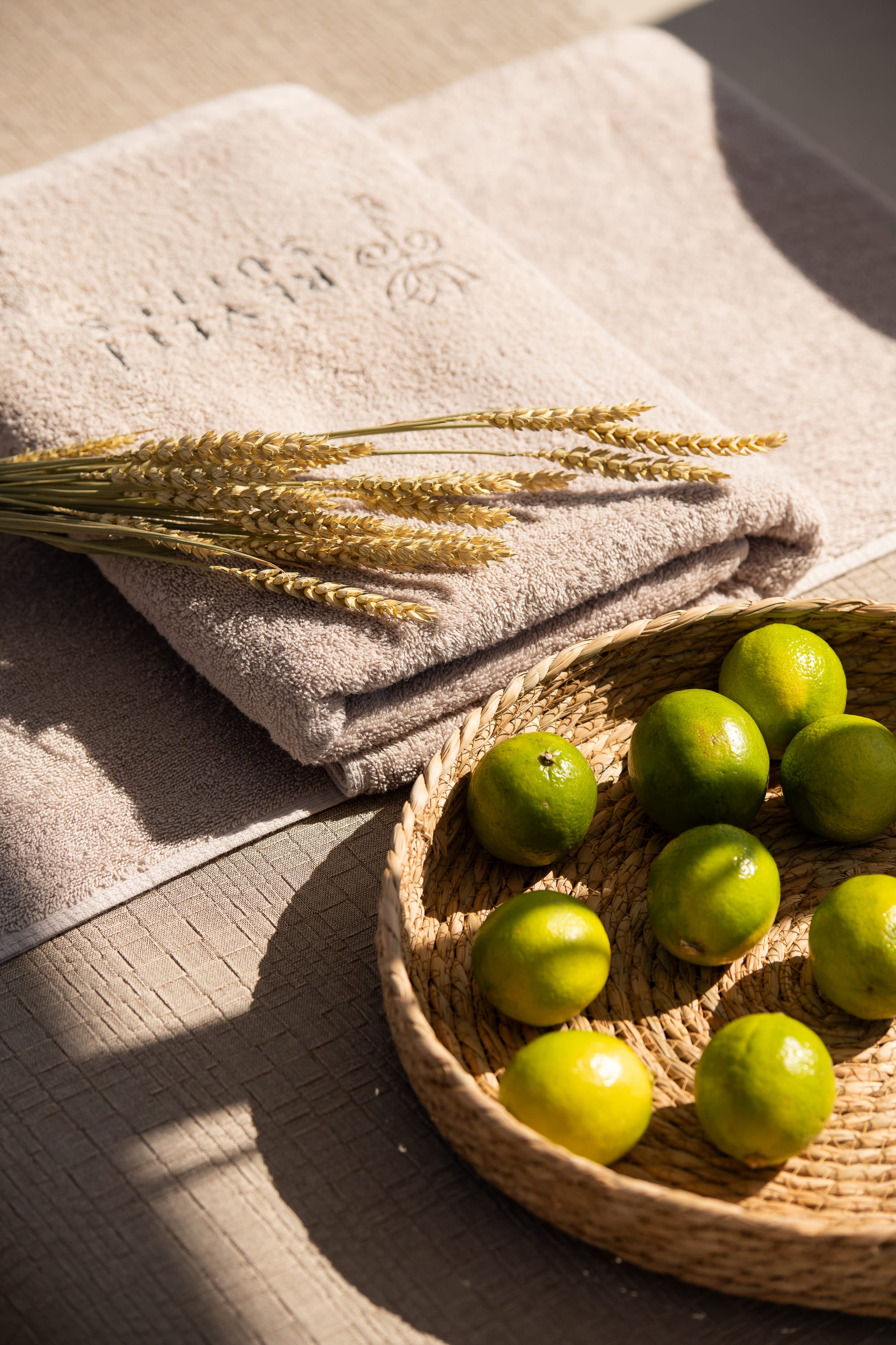 a basket of green olives