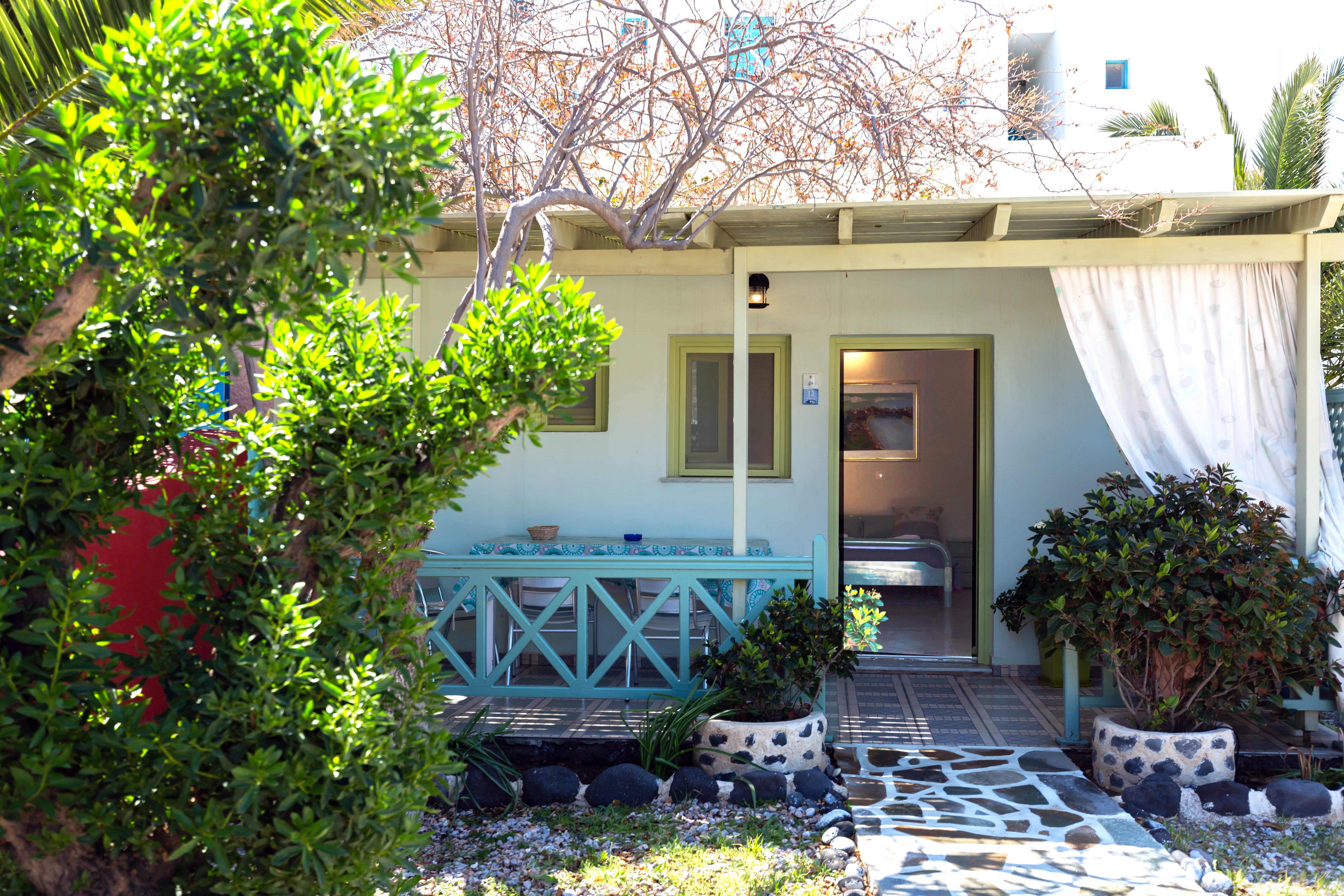 a house with a patio and a pool