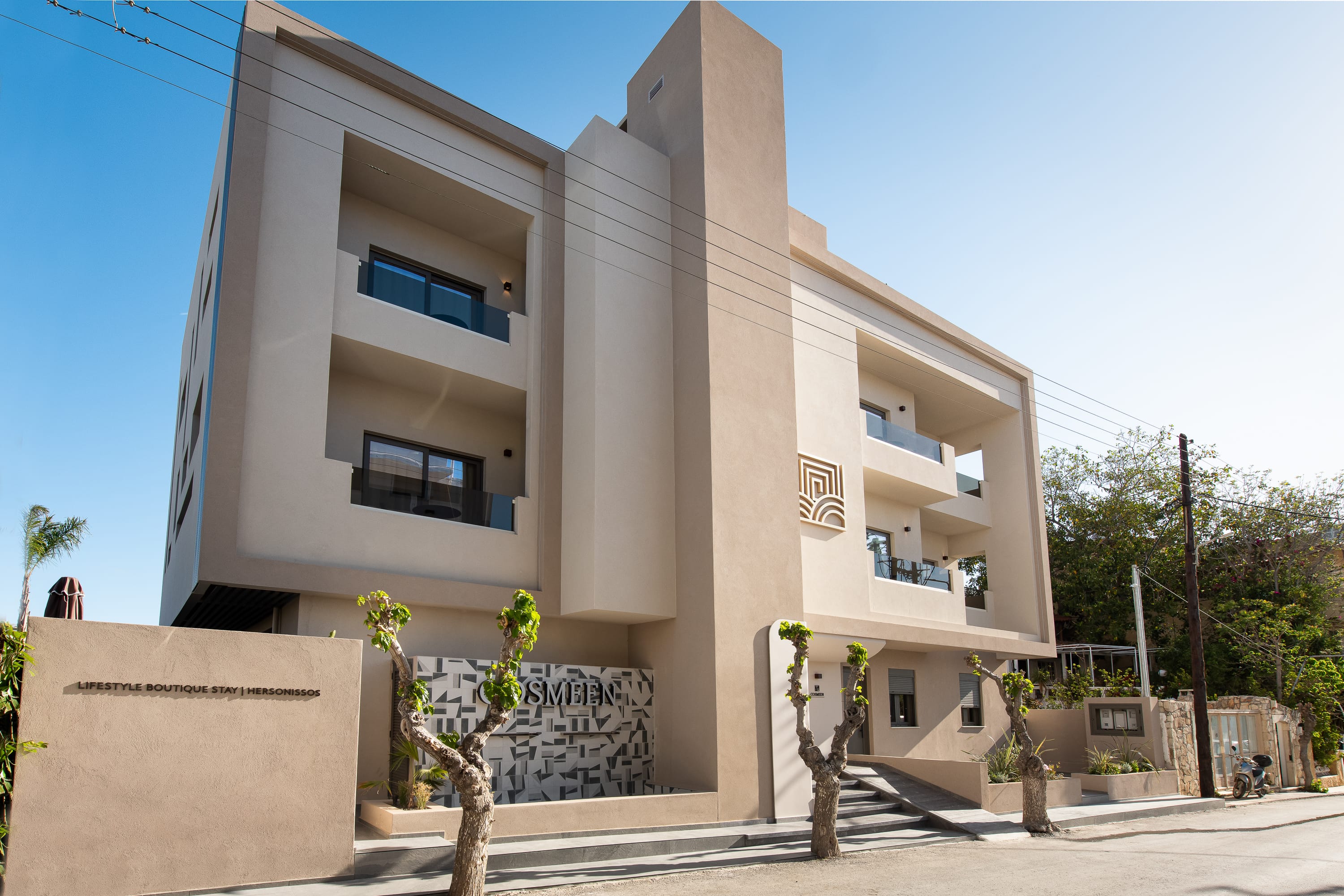 a building with a few windows