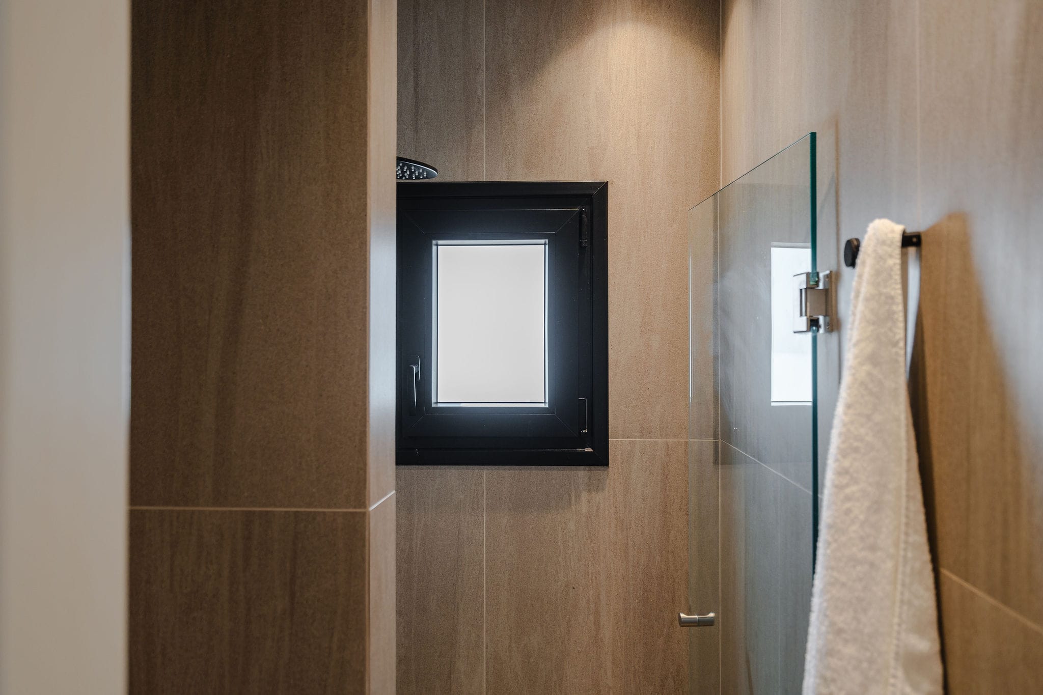 a television on a wall