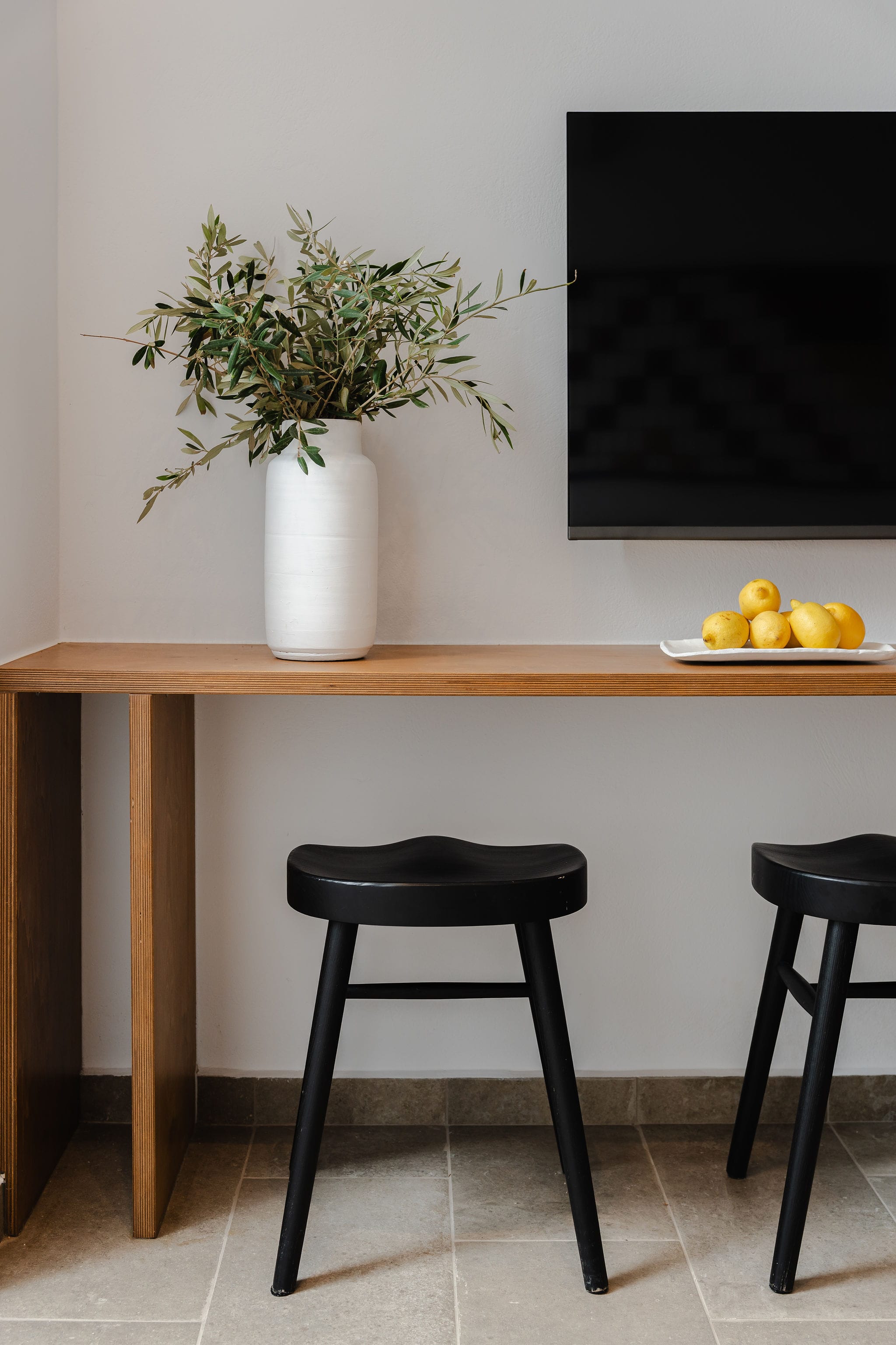 a plant in a vase on a table