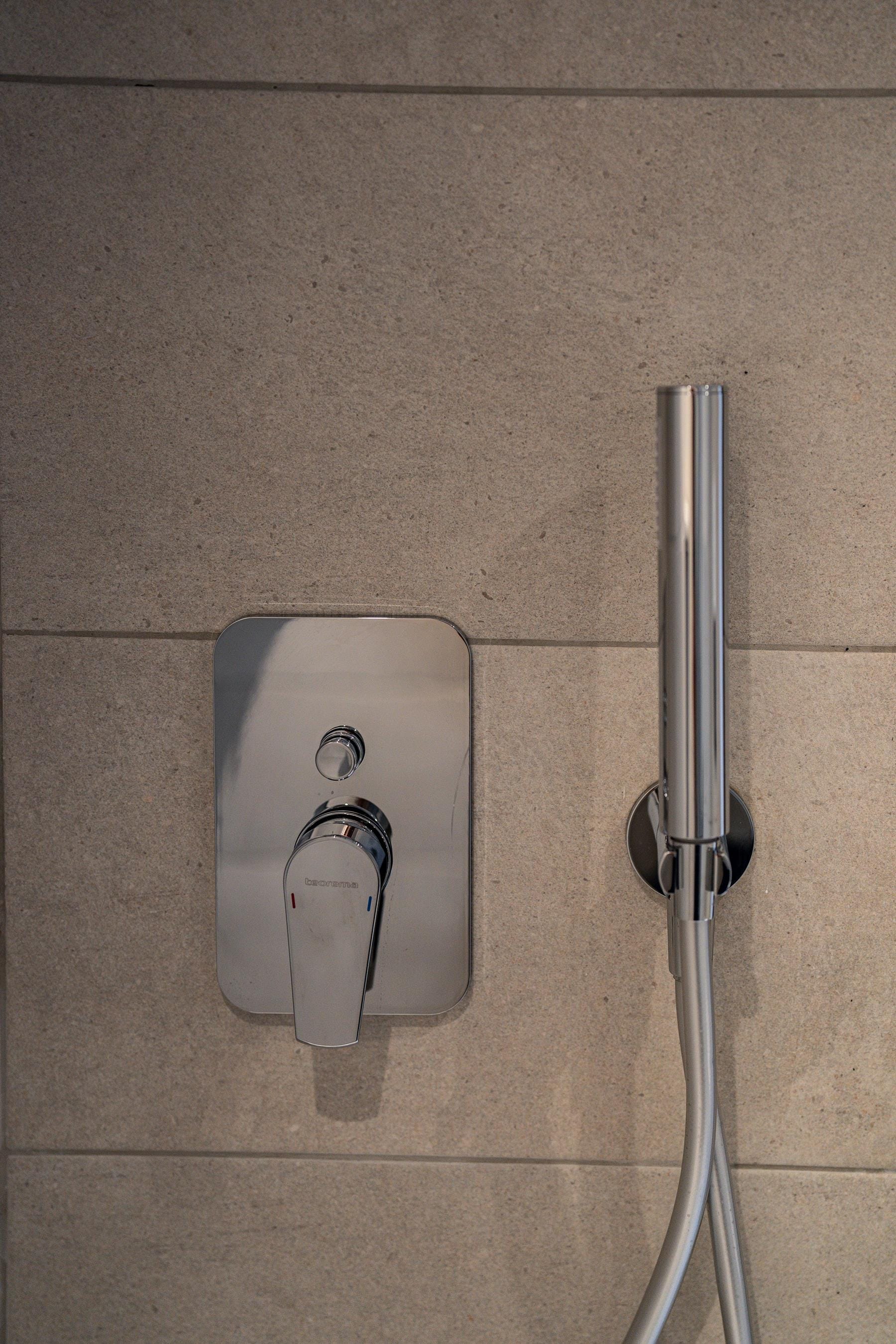 a urinal with a handle