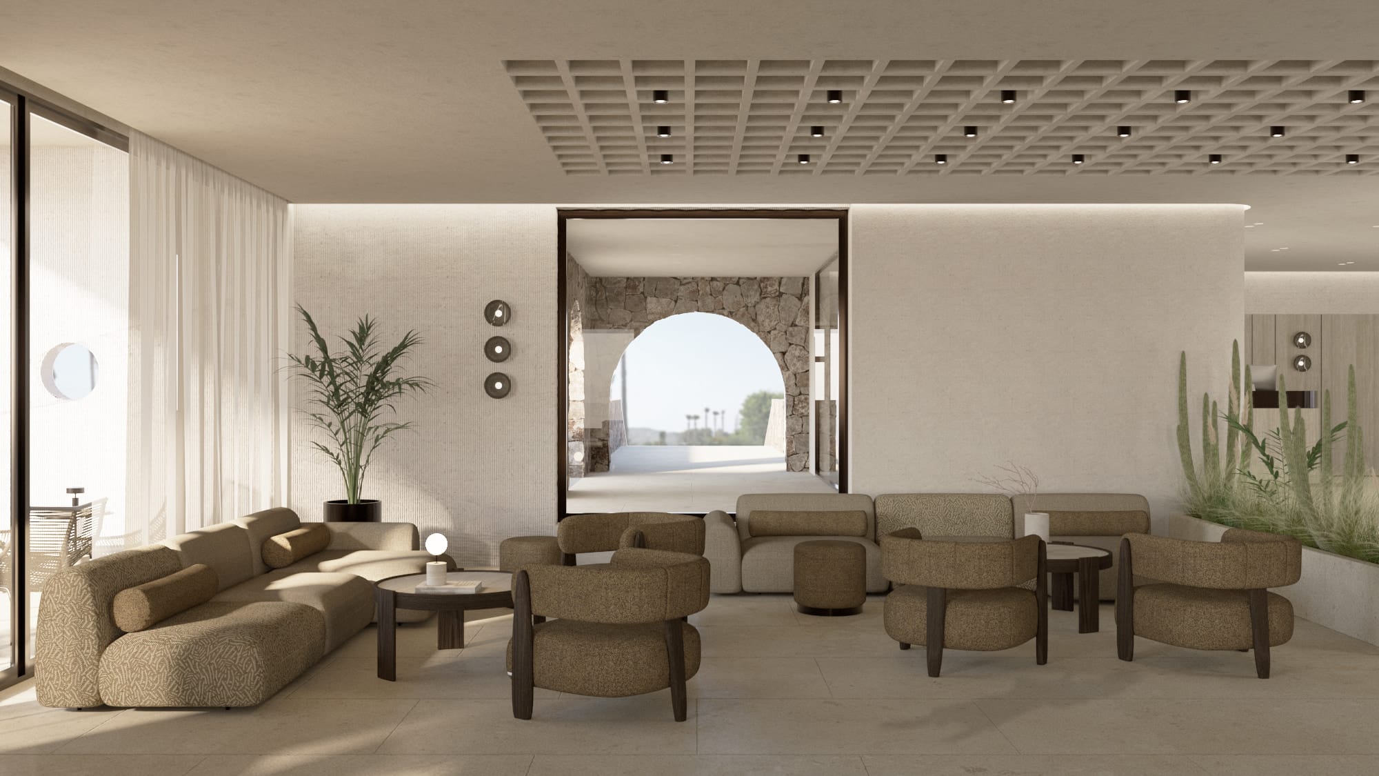 Atlantica Thalassa Hotel, lobby