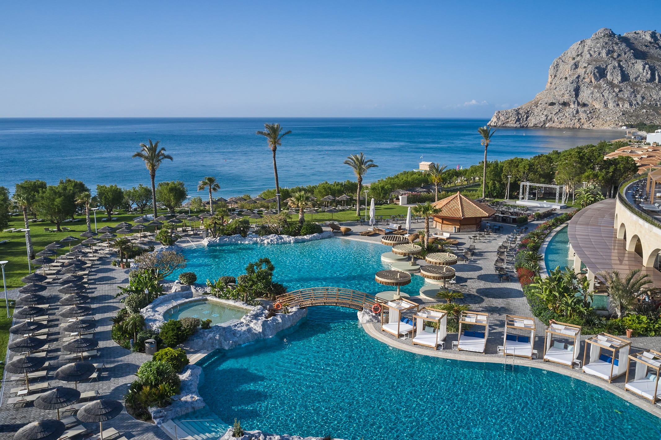 a resort with a pool