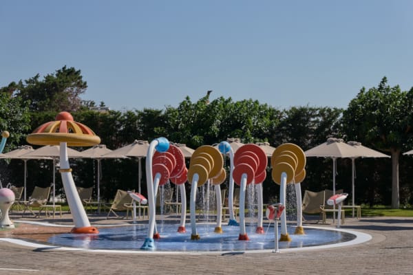 a group of colorful umbrellas