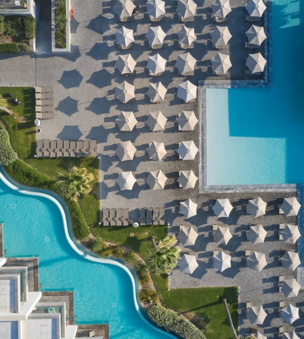 a blue house with a staircase