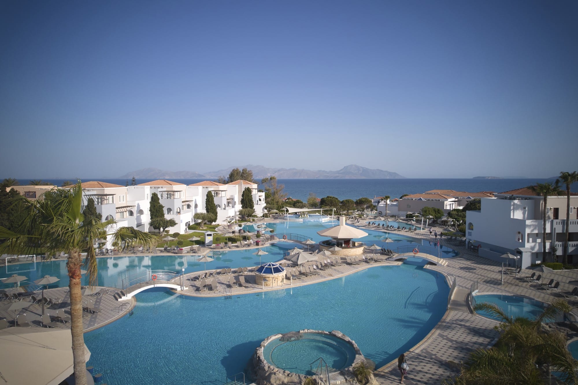 a resort with a pool