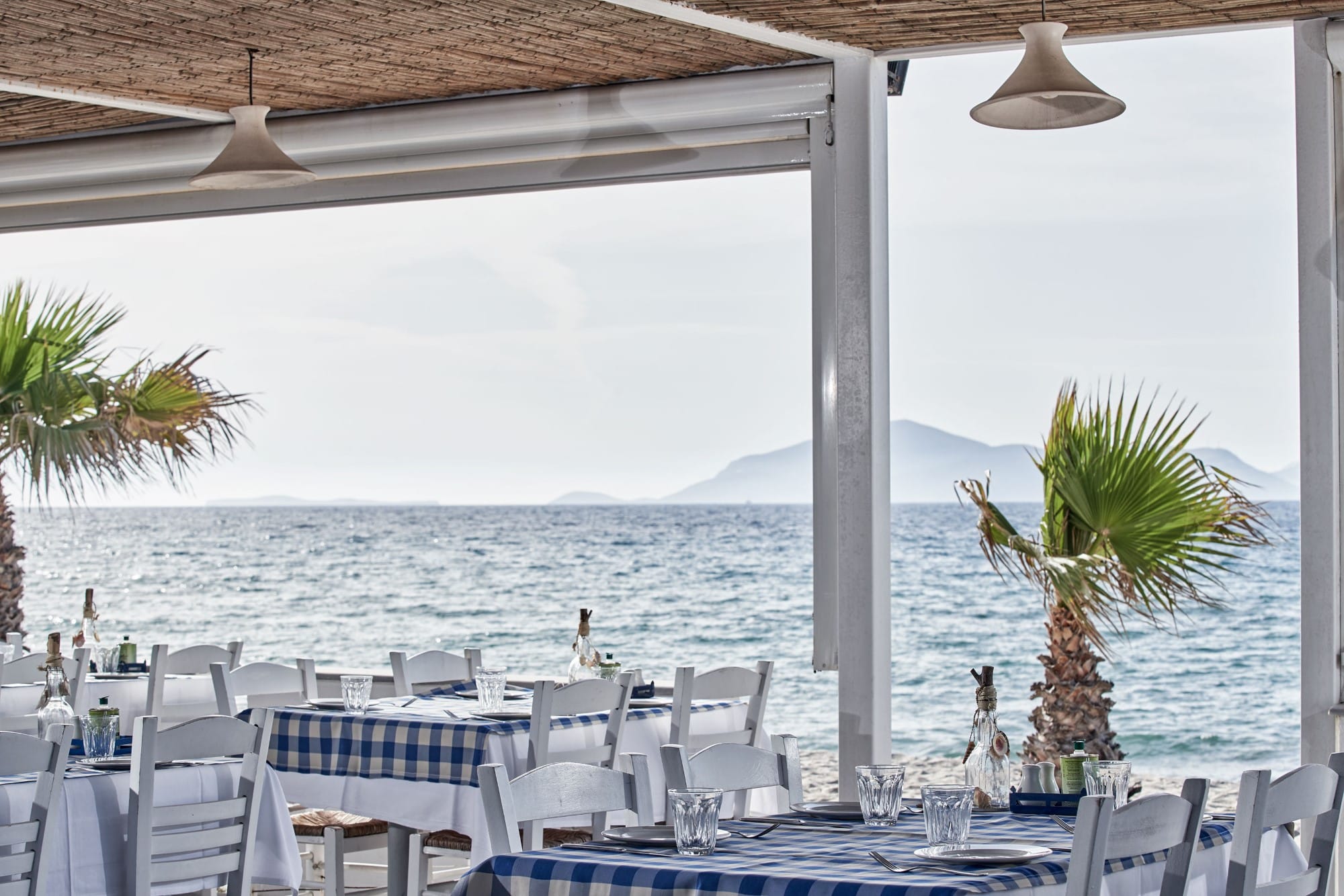 a table set for a meal