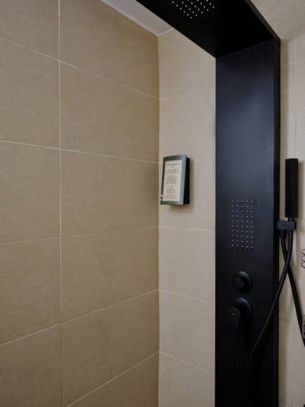 a door with a sign on it