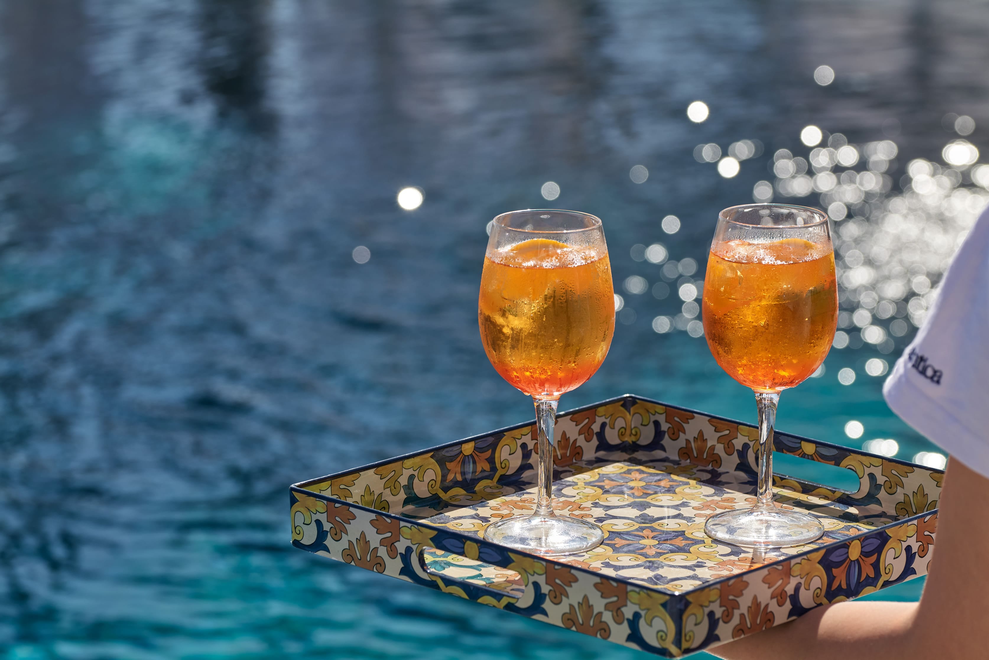 two glasses of beer on a table