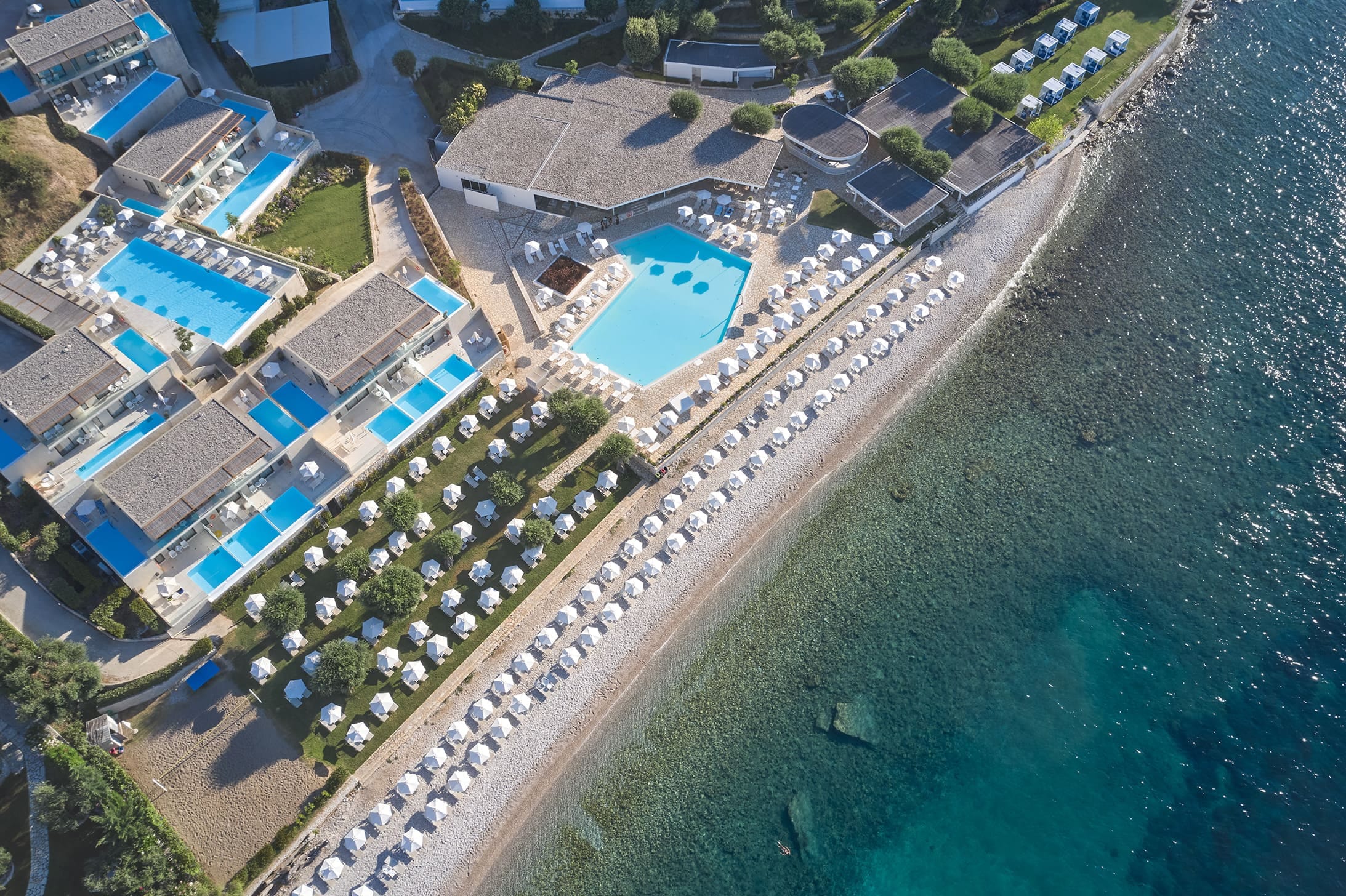 aerial view of a city