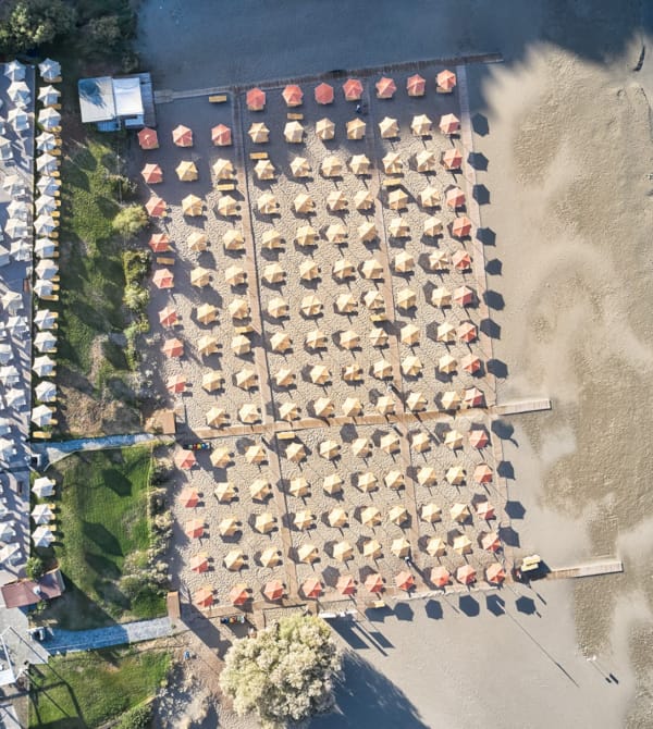 a large brick building with a tower