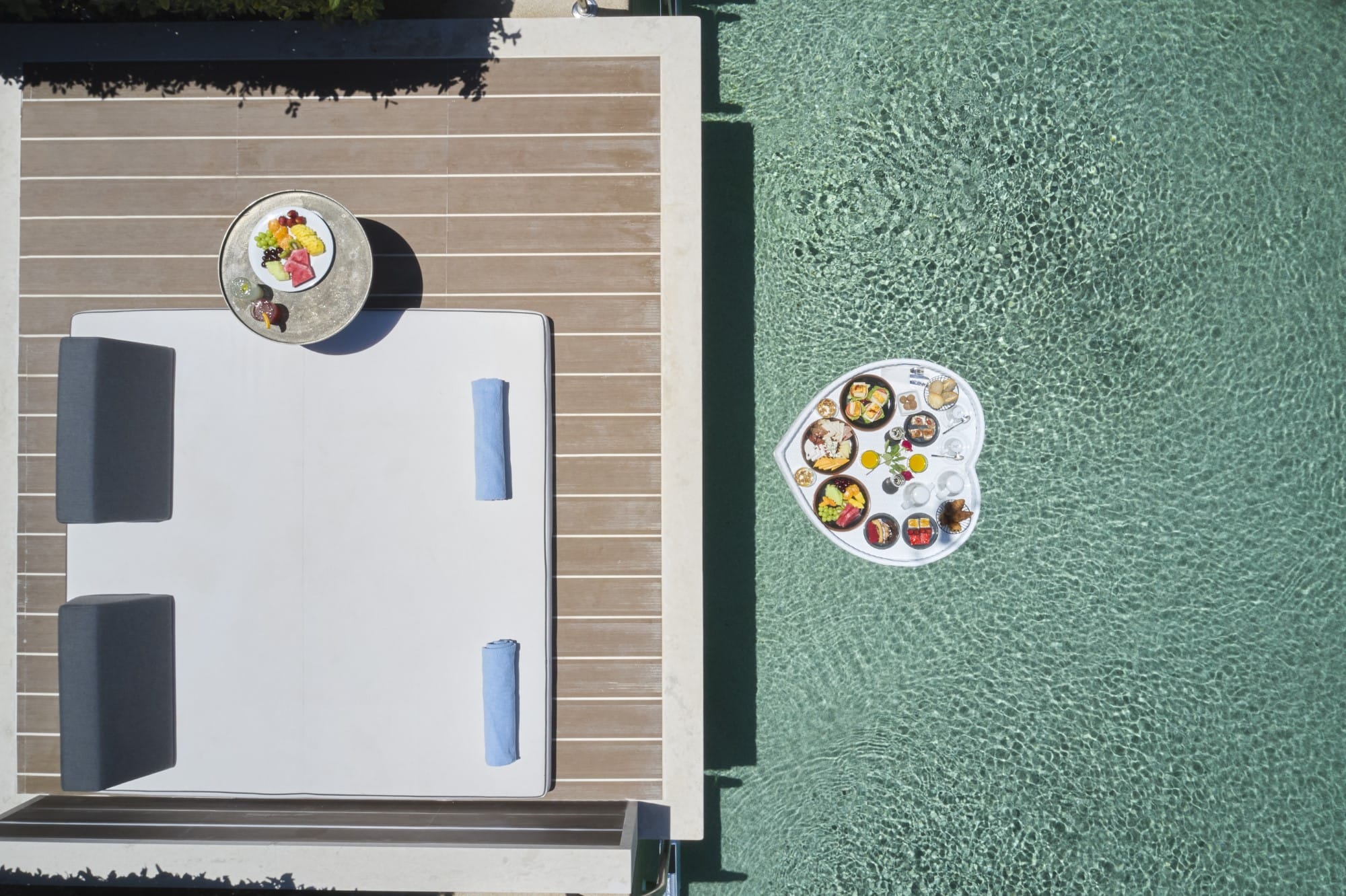 a white board with a screen and a plate on it