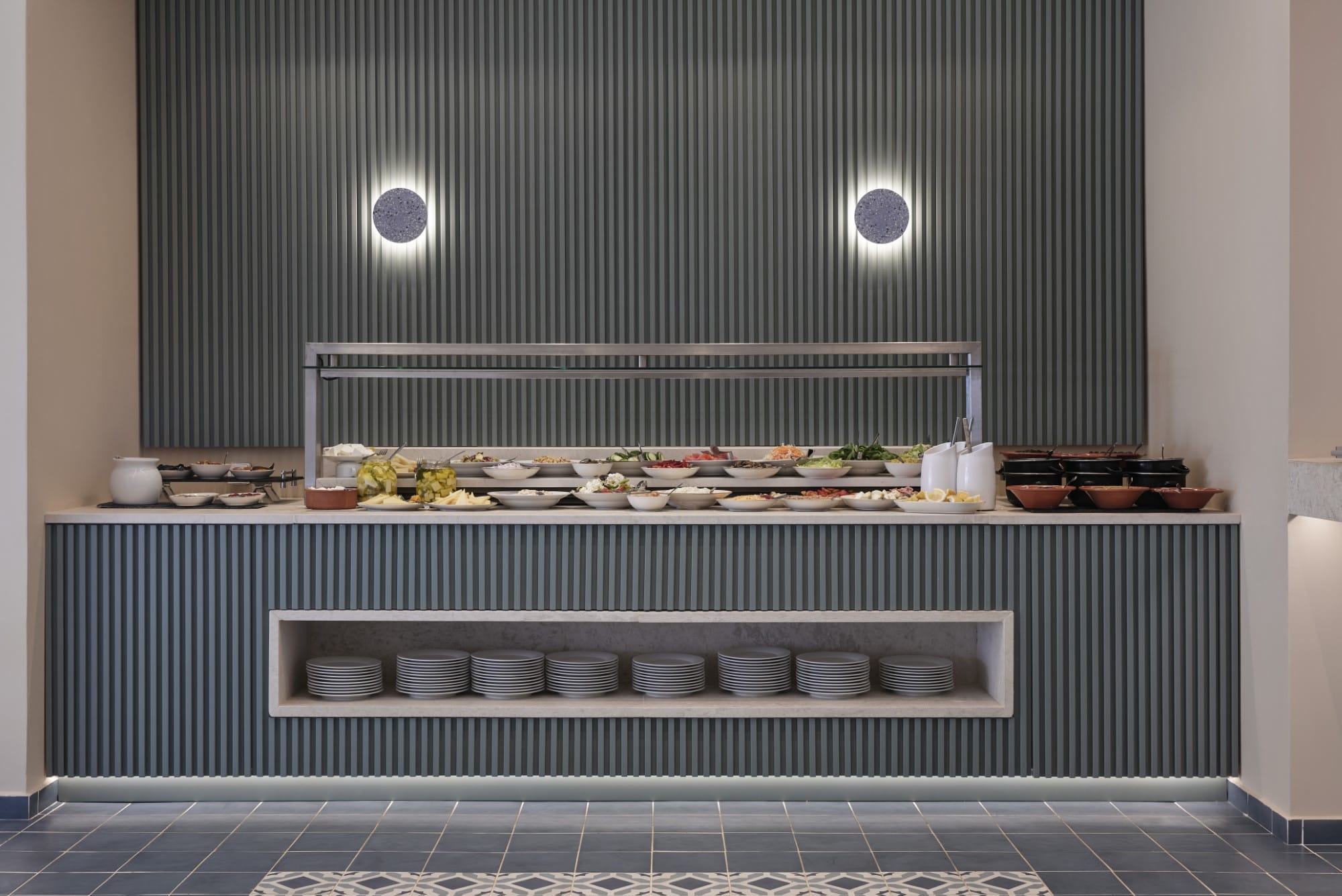 a bakery display case